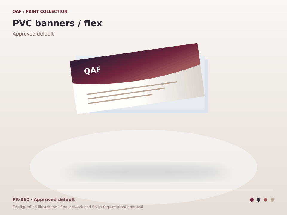 PVC banners / flex preview