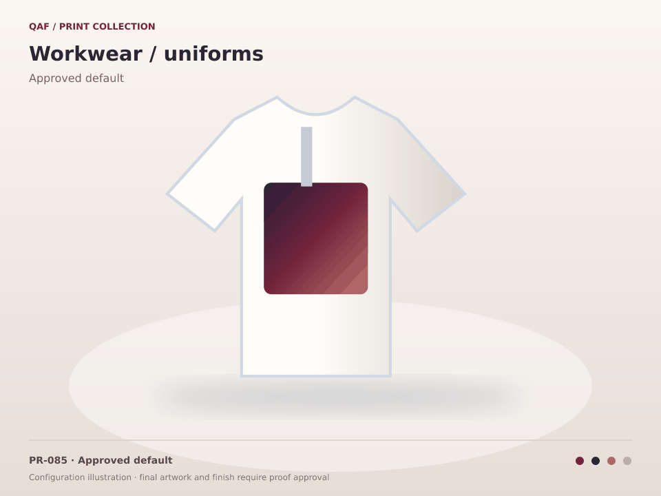 Workwear / uniforms preview