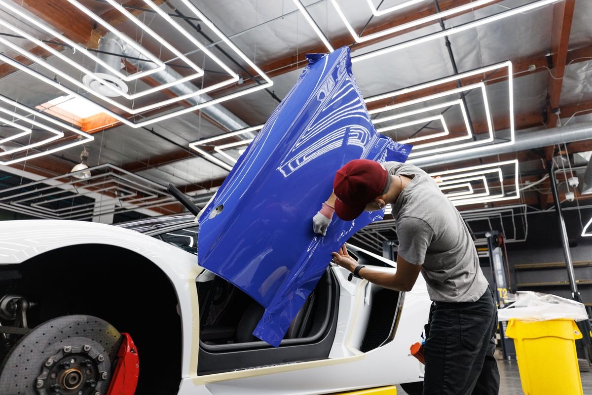Vehicle vinyl graphics preview