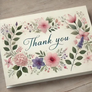 Thank You Card