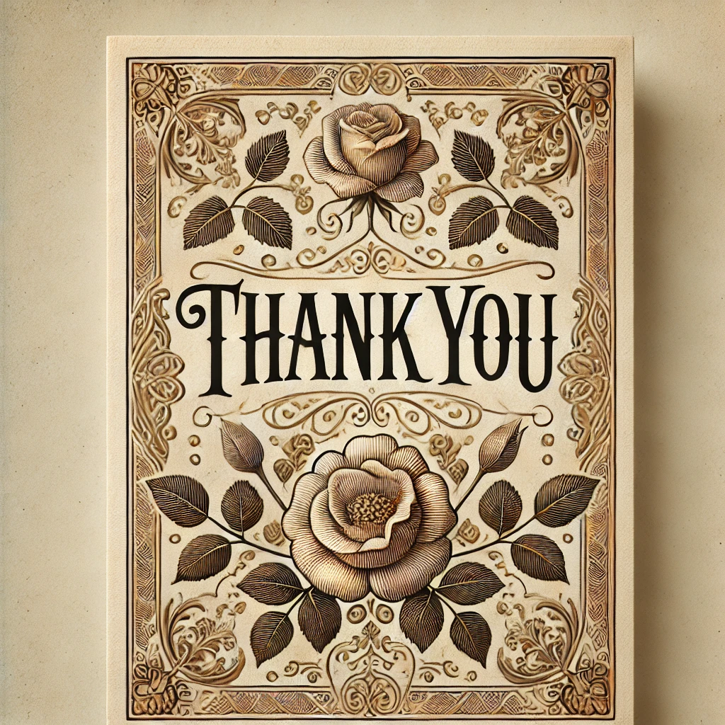 Thank You Card